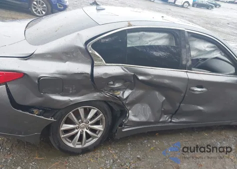 2016 Infiniti Q50 3.0T Premium z USA, uszkodzony, nr VIN JN1EV7AP4GM304465